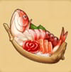 doraemon sos sashimi boat