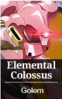 elemental colossus golem