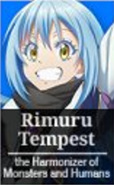 rimuru tempest the harmonizer of monsters and humans