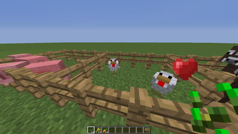 cara mengembangbiakan ayam di minecraft