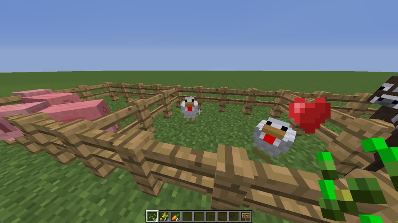 cara mengembangbiakan ayam di minecraft