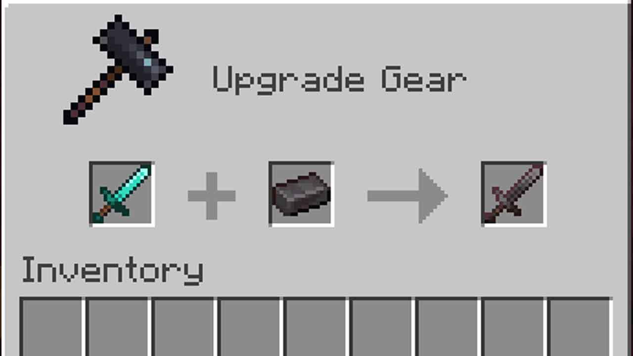 Cara Membuat Netherite Armor, Weapon, Dan Tool Di Minecraft & Minecraft PE