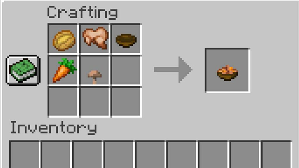 cara membuat rabbit stew di minecraft