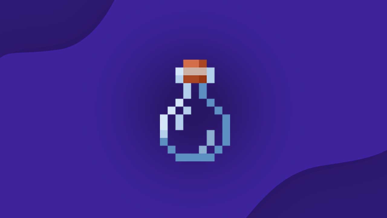 glass bottle di minecraft