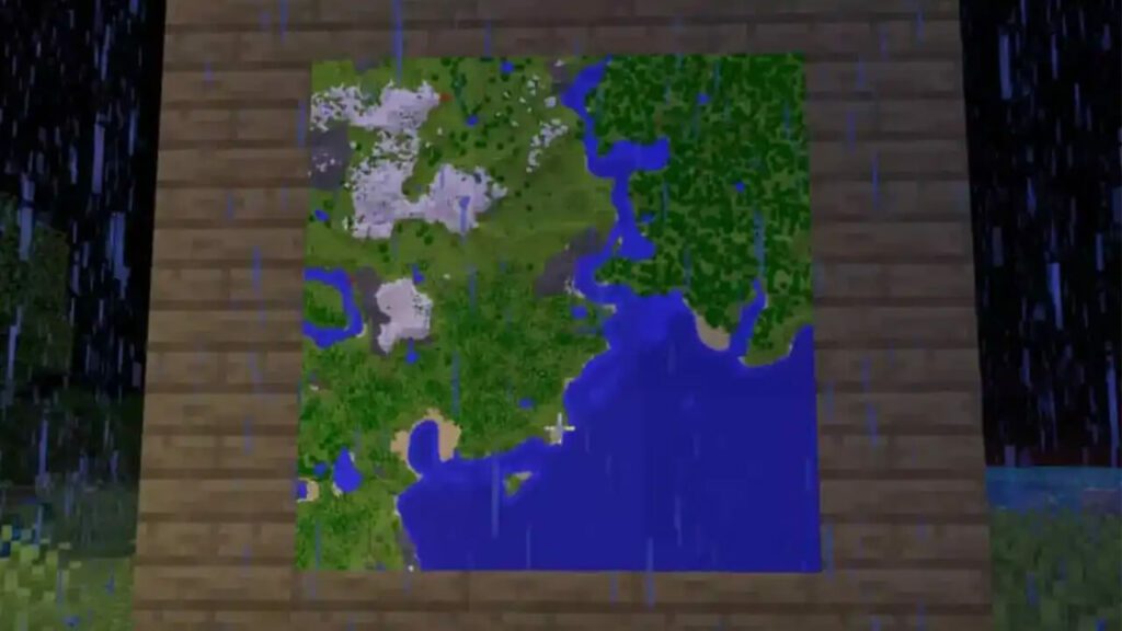 kegunaan peta / map di minecraft pe