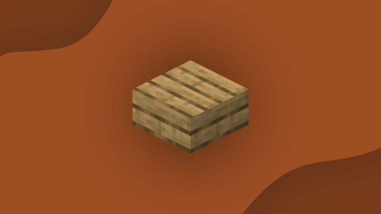 wooden slab di minecraft