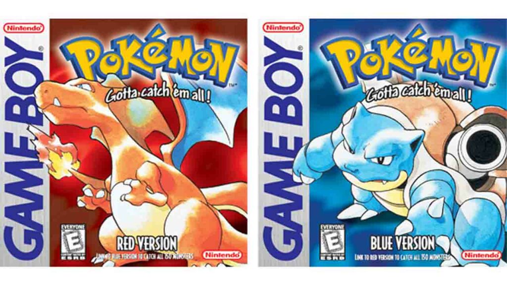 pokemon red and blue