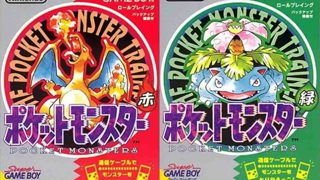 pokemon red and green japan