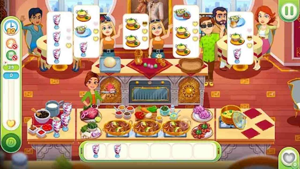 delicious world cooking game