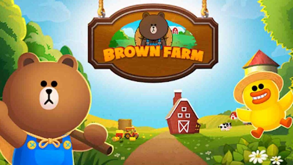 line brown farm