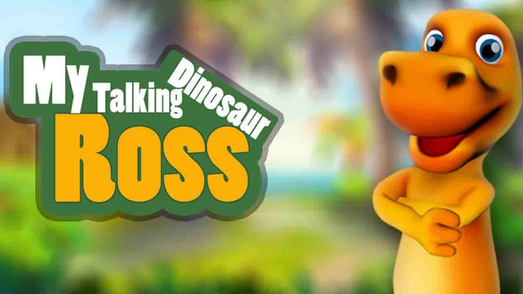 my talking dinosaur ross