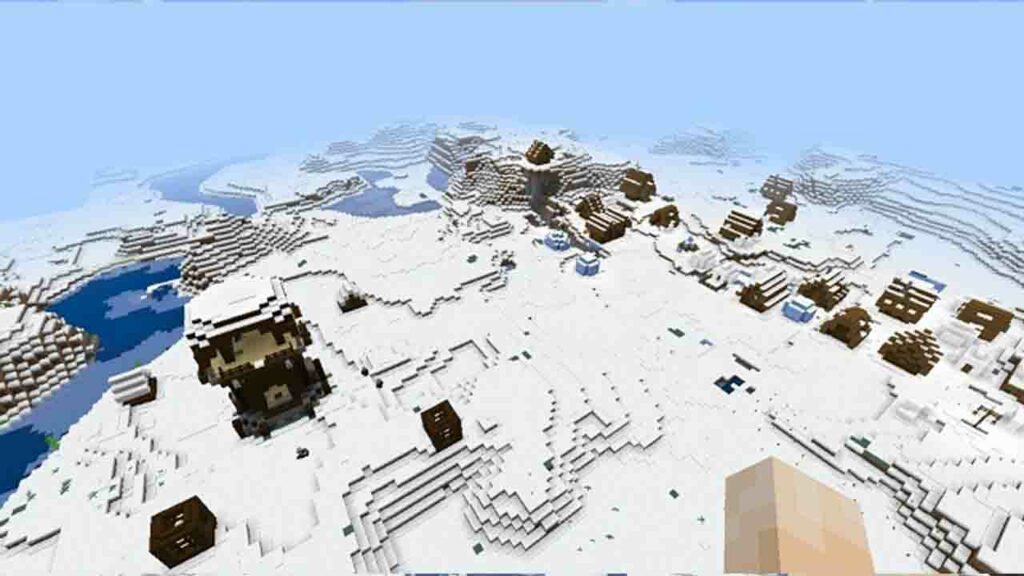 pillager outpost dan snow village