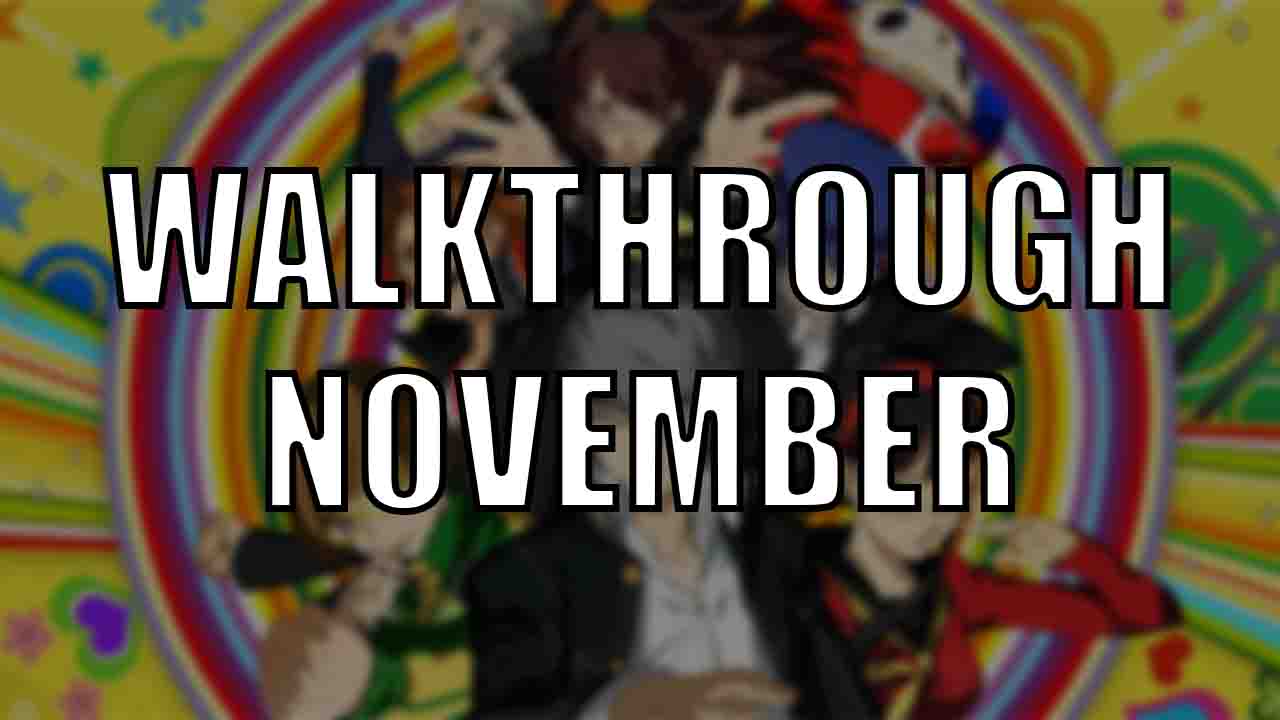 walkthrough persona 4 golden bulan november