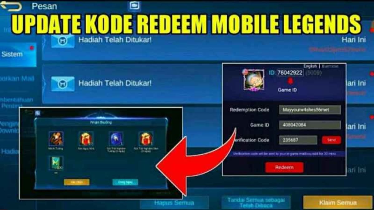 Kode Redeem Mobile Legends Hari Ini 3 Juni 2024, Klaim Sekarang Juga!